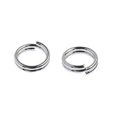 Split Rings – 6mm – Nickel Colour (50pcs)